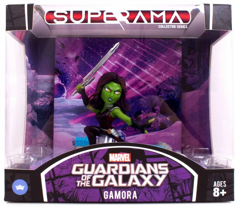 All Brands The Loyal Subjects | Marvel Superama Gamorra 5-Inch Figural Diorama