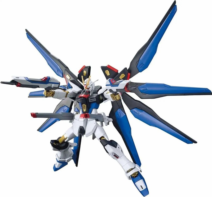 All Brands Bandai Japan | High Grade Cosmic Era Zgmf-X20A Strike Freedom Gundam Z.A.F.T. Mobile Suit 1/144 Model Kit