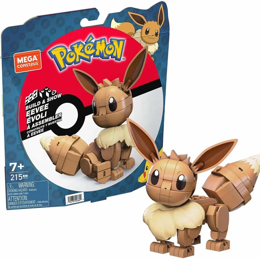 All Brands Mega Construx | Pokemon Build & Show Eevee Set