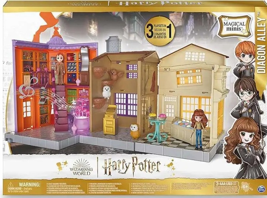 All Brands Spin Master Toys | Harry Potter Magical Minis Diagon Alley 4-Inch Playset