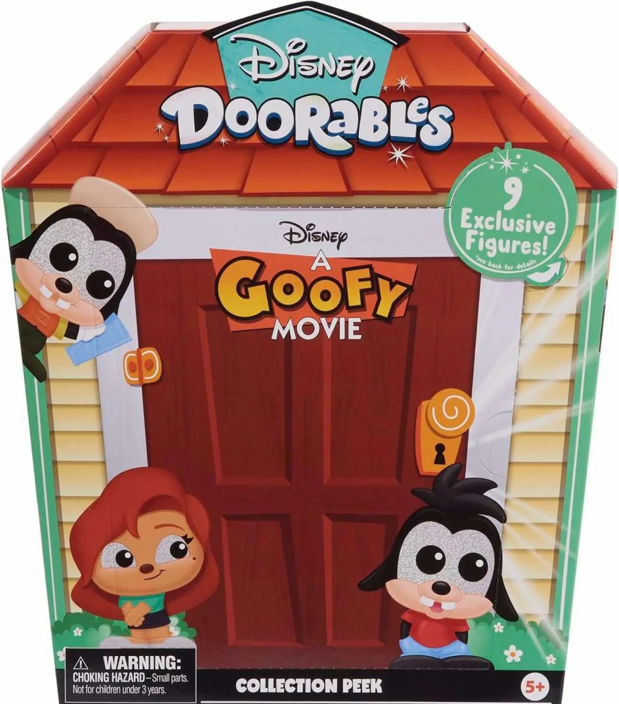 All Brands Moose Toys | Disney Doorables Collection Peek A Goofy Movie Exclusive Mystery Figure 9-Pack