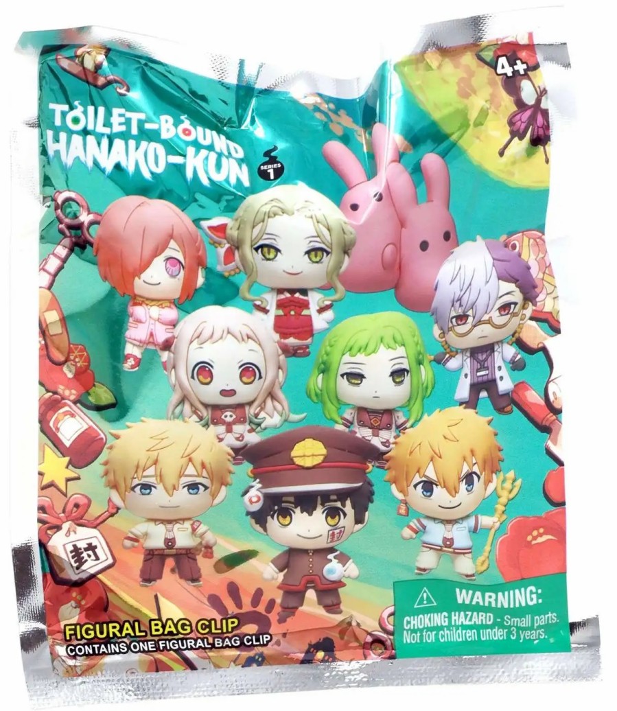 All Brands Monogram | 3D Figural Bag Clip Toilet- Bound Hanako-Kun Mystery Pack [1 Random Figure]