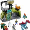 All Brands Fisher Price | Fisher Price Jurassic World Imaginext Dominion Dino Lab Playset