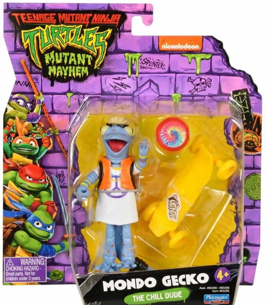 All Brands Playmates | Teenage Mutant Ninja Turtles Mutant Mayhem Mondo Gecko Action Figure