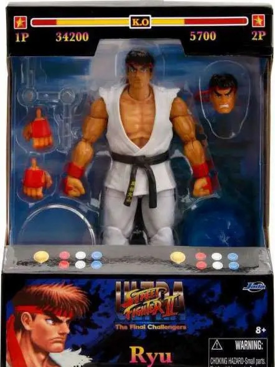 All Brands Jada Toys | Ultra Street Fighter Ii The Final Challengers Ryu Action Figure