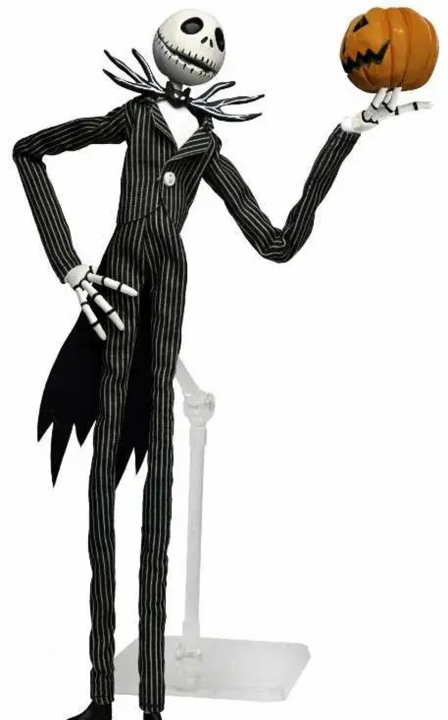 All Brands NECA | Neca Nightmare Before Christmas Jack Skellington Action Figure [With Pumpkin, Includes Plastic Armature] (Pre-Order Ships February)