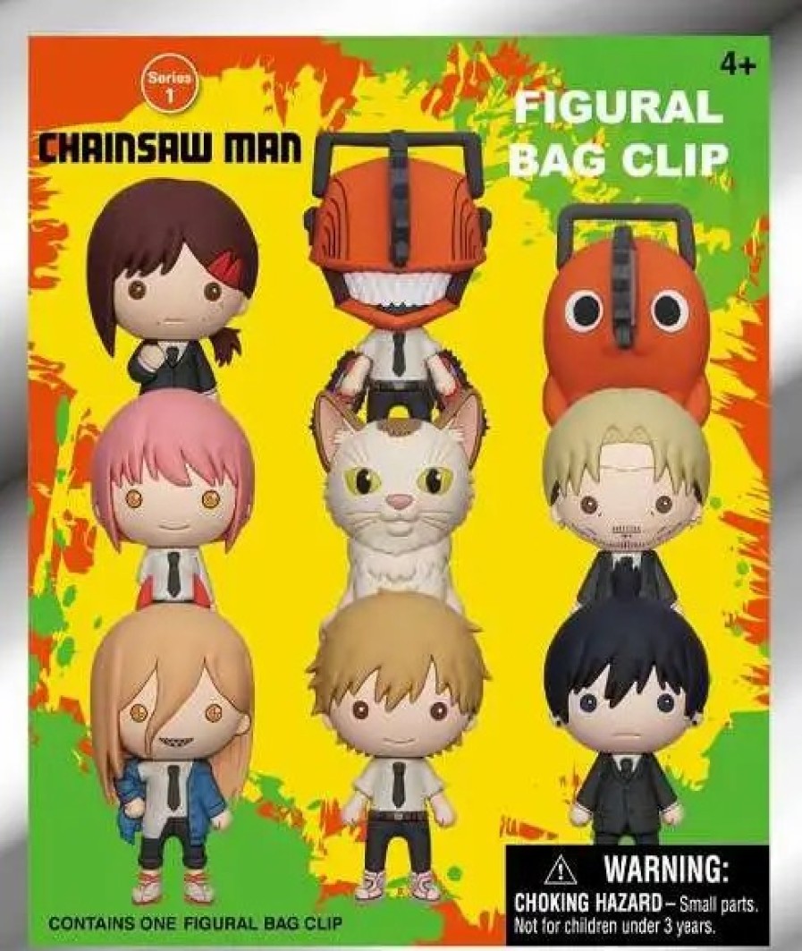 All Brands Monogram | 3D Figural Keyring Chainsaw Man Mystery Pack [1 Random Figure]