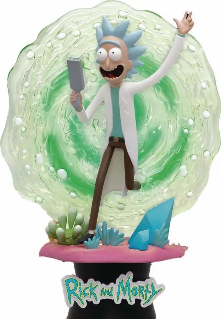 All Brands Beast Kingdom | Rick & Morty D-Stage Rick Sanchez Action Figure Ds-148 (Pre-Order Ships September)