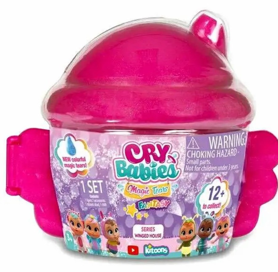 All Brands IMC Toys | Cry Babies Magic Tears Fantasy Winged House Series Mystery Pack [Random Color]