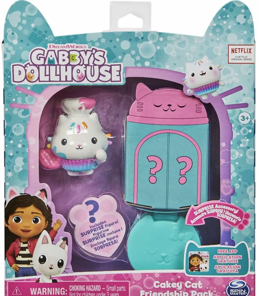 All Brands Spin Master | Gabby'S Dollhouse Cakey Cat Friendship Pack