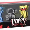 All Brands Phat Mojo | Poppy Playtime Scary Huggy Wuggy, Boogie Bot, Smiling Huggy Wuggy & Mommy Longlegs Mini Figure 4-Pack