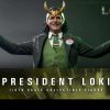 All Brands Hot Toys | Marvel Movie Masterpiece President Loki Collectible Figure [Regular Version]