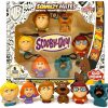 All Brands Party Animal Toys | Scooby-Doo Squeezy Mates Shaggy, Scooby, Velma, Fred, Daphne & Green Ghost Squeeze Toy 6-Pack [Slo Foam]