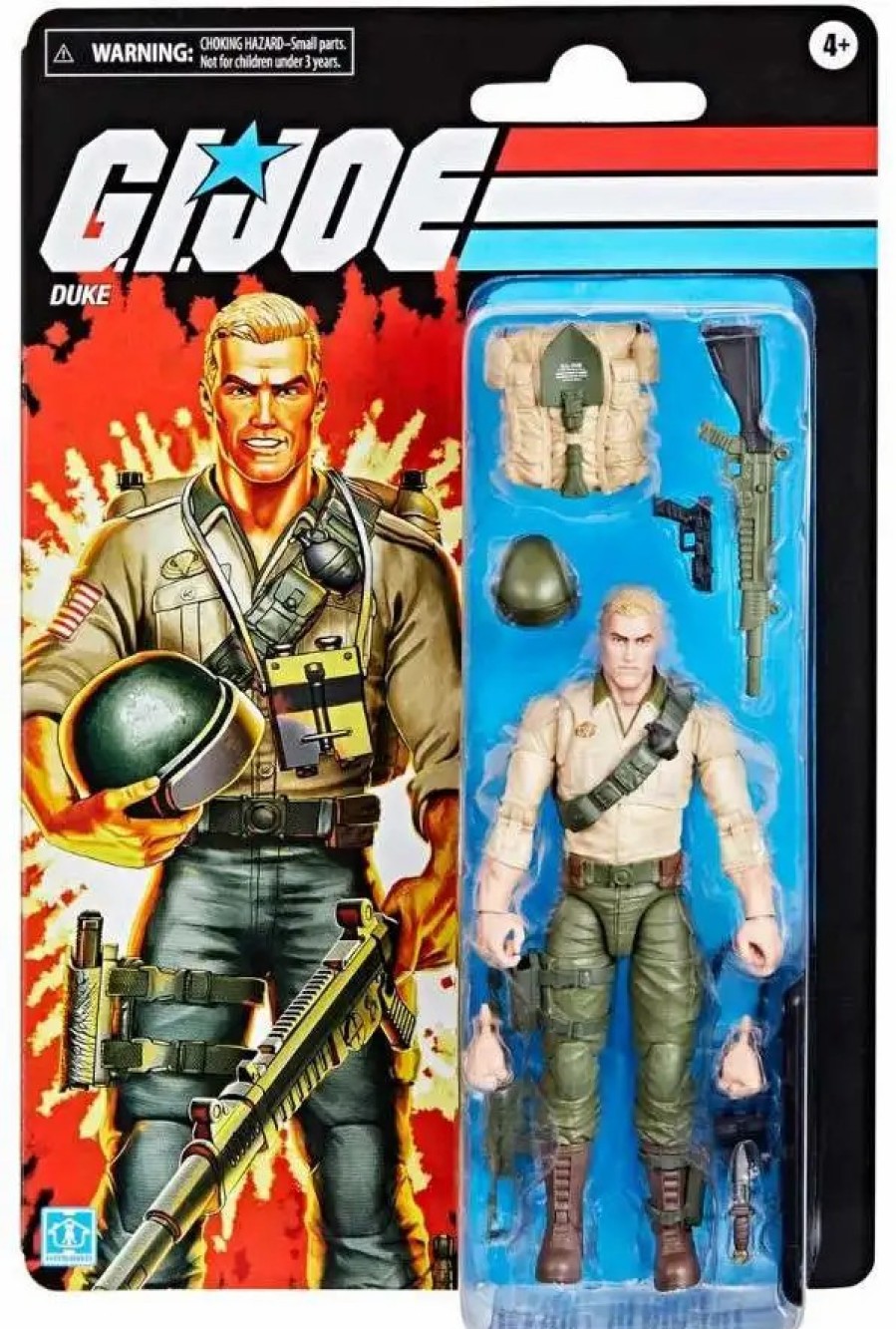 All Brands Hasbro | G.I. Joe Classified Series Duke Action Figure [Retro Collection] (Pre-Order Ships April)