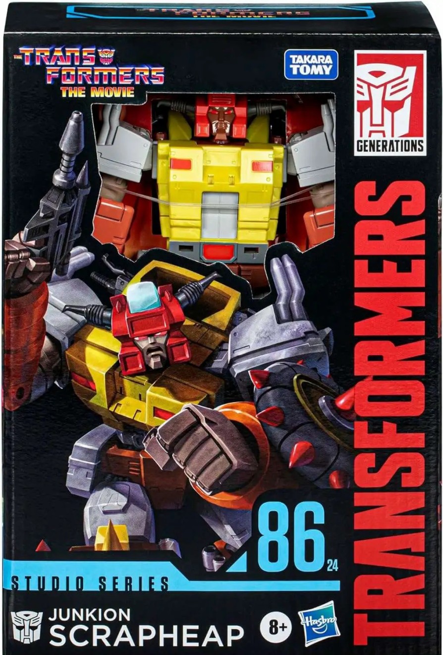 All Brands Hasbro | Transformers Generations Studio Series Junkion Scrapheap Voyager Action Figure #86-24 [The Movie]