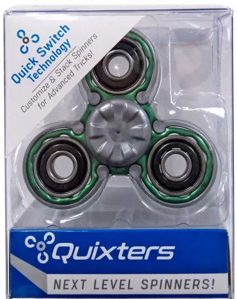 All Brands 1i4 Group | Quixters Green Basic Spinner [Gray Outside]