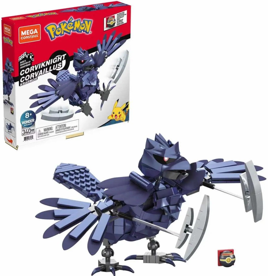 All Brands Mega Construx | Pokemon Corviknight Set