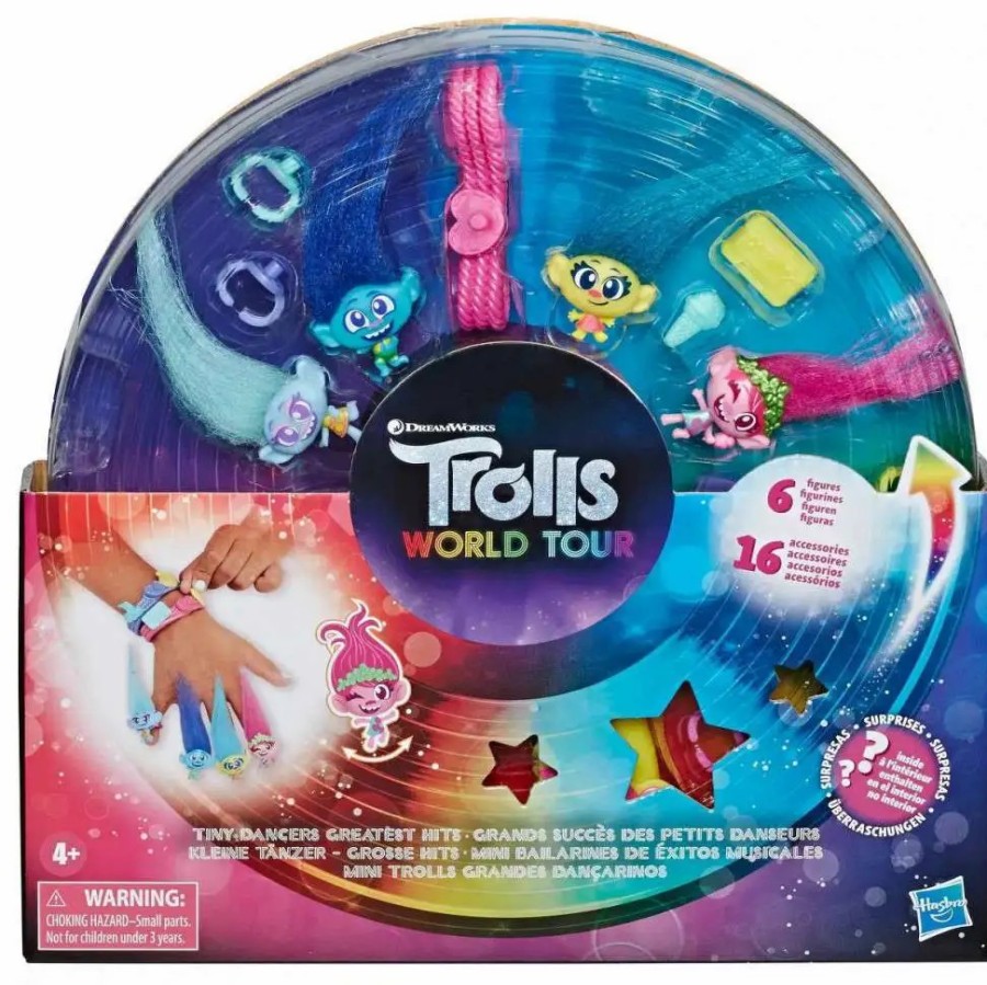 All Brands Hasbro Toys | Trolls World Tour Tiny Dancers Greatest Hits 2-Inch Figure Set