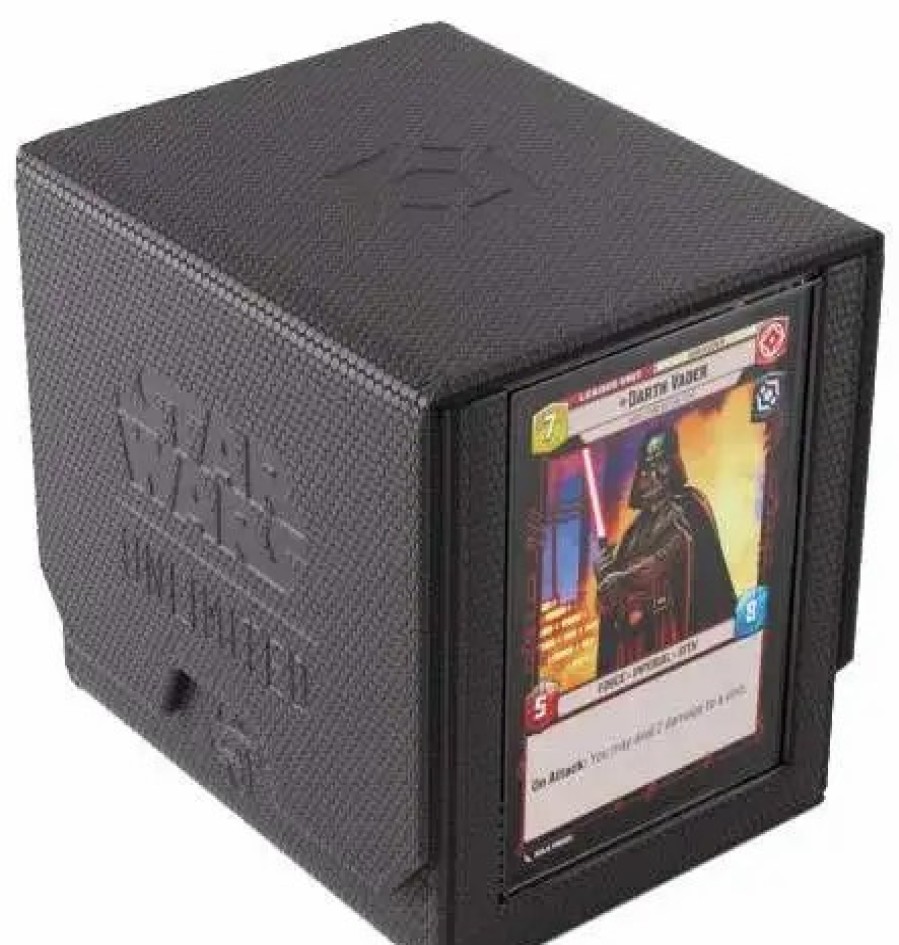 All Brands Gamegenic | Trading Card Game Star Wars: Unlimited Black Deck Pod (Pre-Order Ships March)