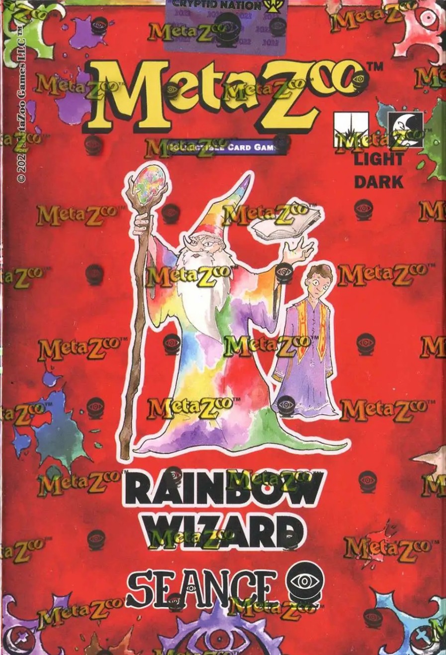 All Brands MetaZoo | Metazoo Trading Card Game Cryptid Nation Seance Rainbow Wizard Theme Deck [1St Edition]