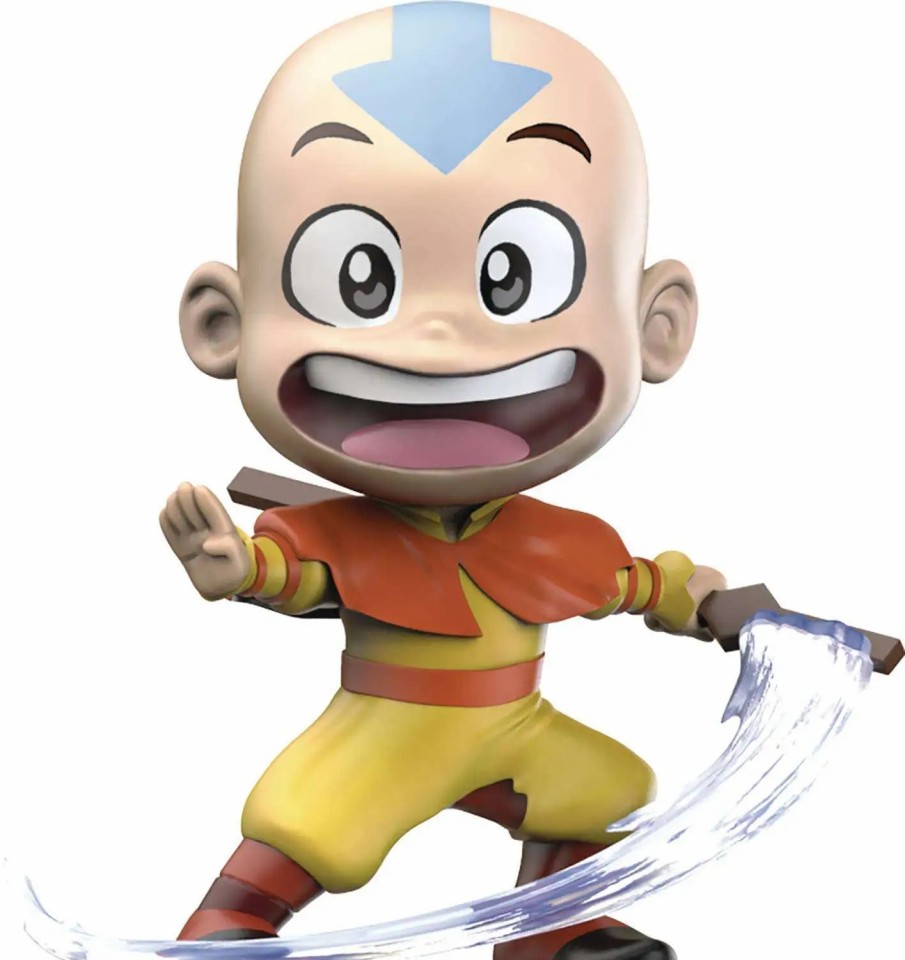 All Brands The Loyal Subjects | Avatar The Last Airbender Cheebee Aang 3-Inch Mini Figure