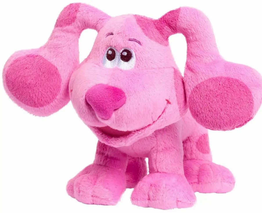 All Brands Just Play | Blue'S Clues & You! Barking Magenta Exclusive 7-Inch Plush With Sound