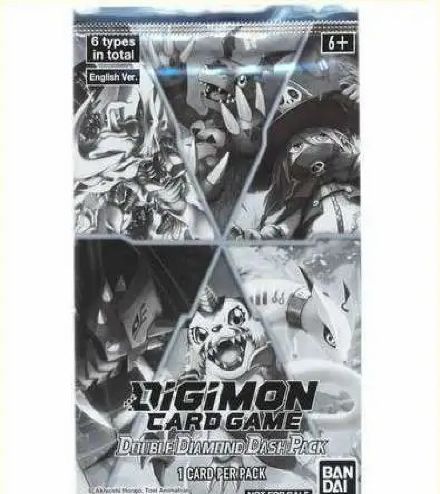 All Brands Bandai | Digimon Trading Card Game Double Diamond Booster Dash Pack [1 Card]