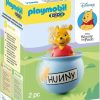 All Brands Playmobil | Playmobil Disney Winnie The Pooh 1.2.3 Winnie'S Counter Balance Honey Pot Set #71318