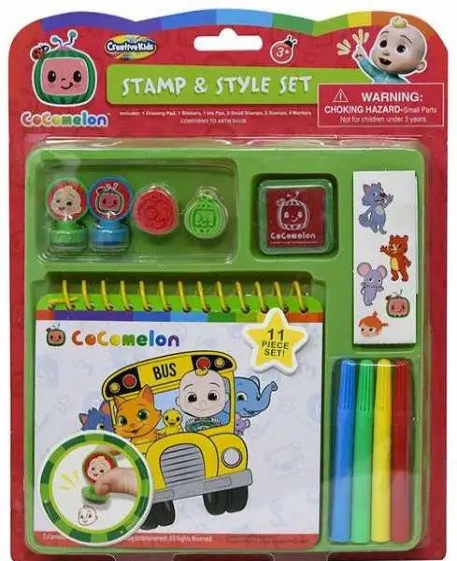 All Brands Creative Kids | Cocomelon Stamp & Style Activity Set