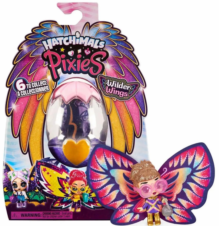 All Brands Spin Master | Hatchimals Pixies Wilder Wings Mystery Pack