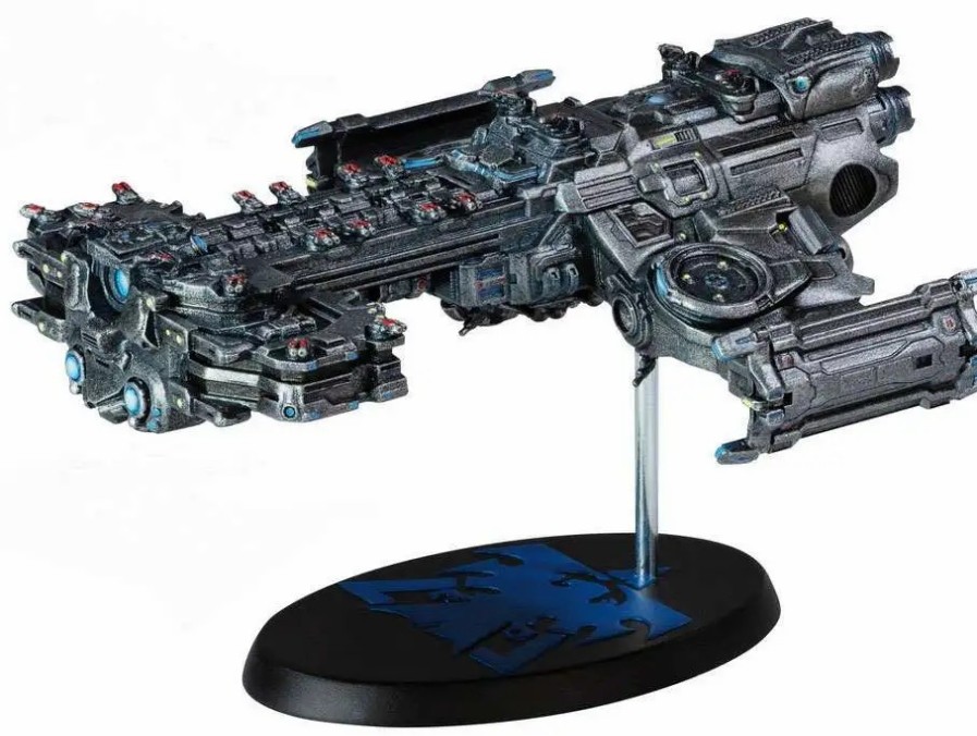 All Brands Dark Horse | Starcraft Ii: Wings Of Liberty Terran Battlecruiser 6-Inch Replica Statue