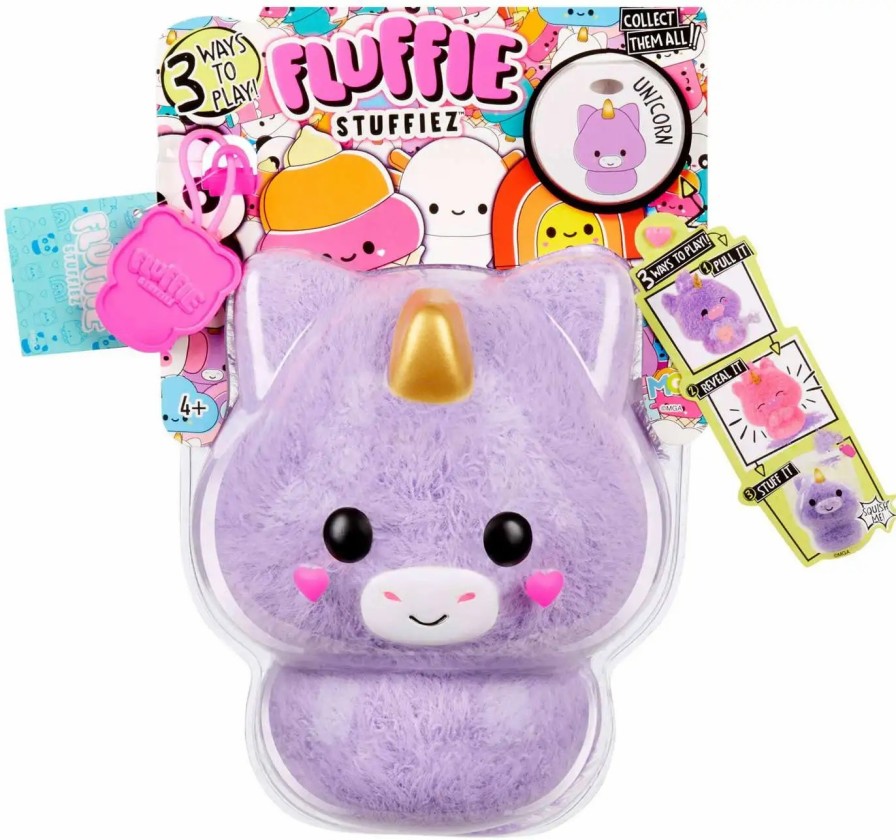 All Brands MGA Entertainment | Fluffie Stuffiez Unicorn Small Plush