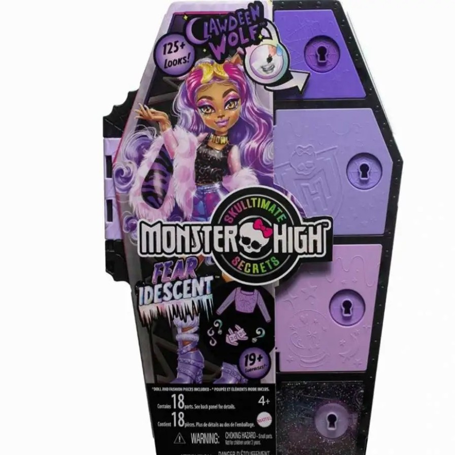 All Brands Mattel Toys | Monster High Skulltimate Secrets Fearidescent Clawdeen Wolf Doll