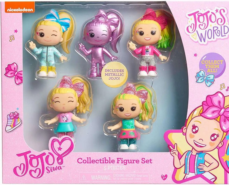 All Brands Just Play | Nickelodeon Jojo Siwa Jojo'S World Collectible Figure Set Exclusive 3-Inch