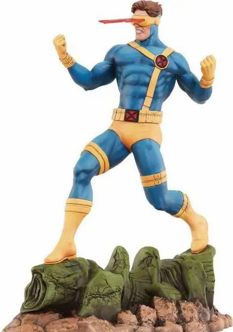 All Brands Diamond Select Toys | Marvel Comic Gallery Cyclops 10-Inch Collectible Pvc Statue [Comic Version] (Pre-Order Ships August)