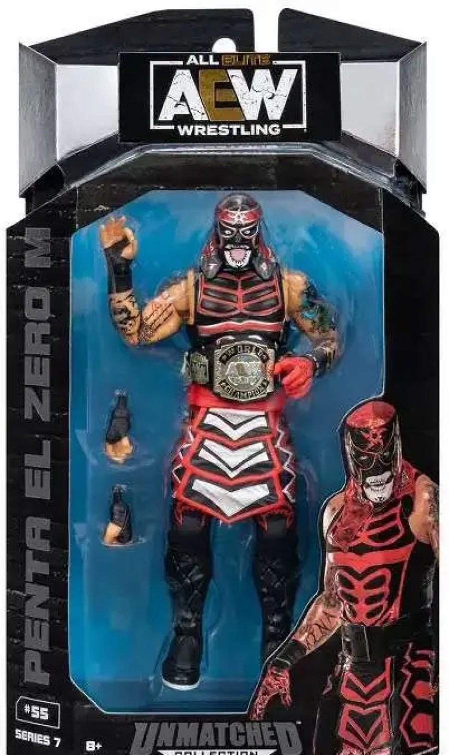 All Brands Jazwares | Aew All Elite Wrestling Unmatched Collection Series 7 Penta El Zero M Action Figure