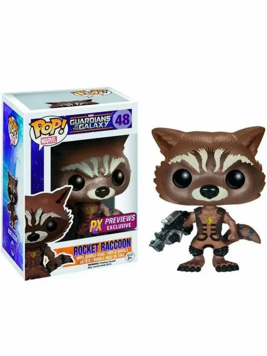 All Brands Funko | Funko Pop! Guardians Of The Galaxy Rocket Raccoon Vinyl Figure