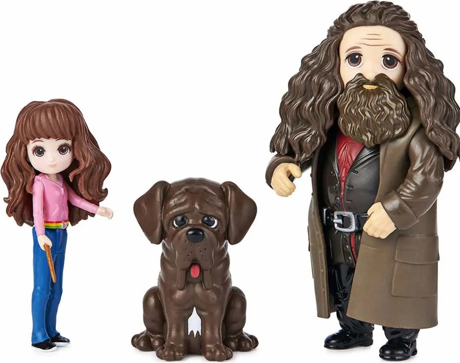 All Brands Spin Master | Harry Potter Magical Minis Friendship Set 4-Inch [Rubeus Hagrid & Hermione Granger]