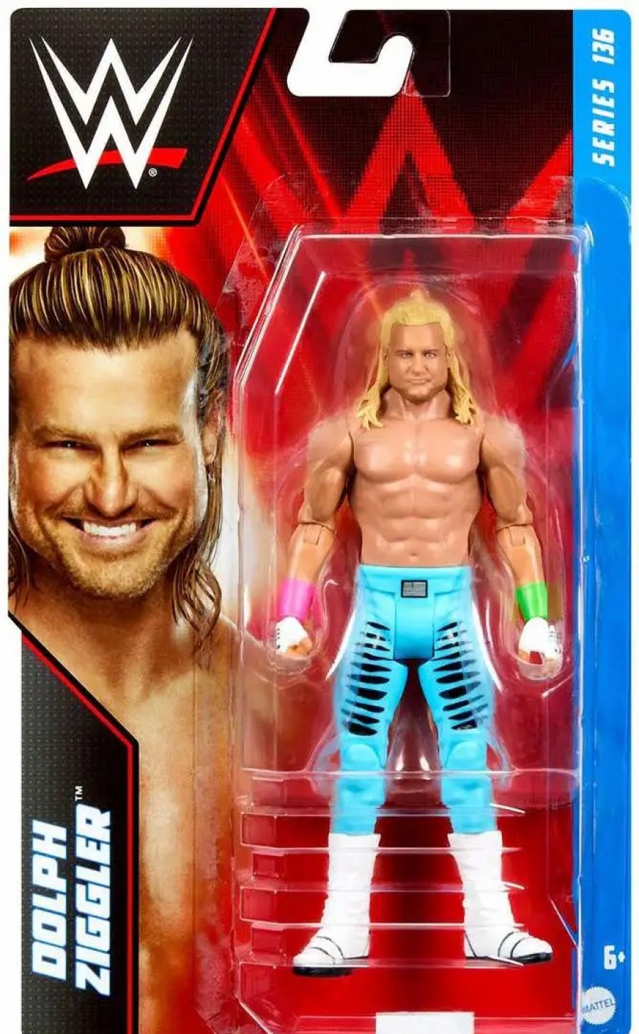 All Brands Mattel Toys | Wwe Wrestling Series 136 Dolph Ziggler Action Figure [Blue Pants]