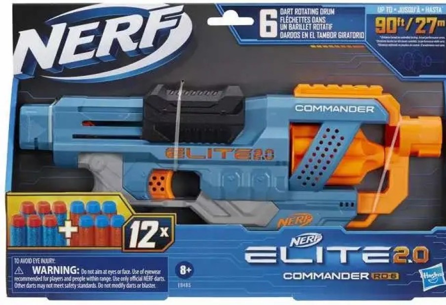 All Brands Hasbro Toys | Nerf Elite Commander Rd-6 Blaster