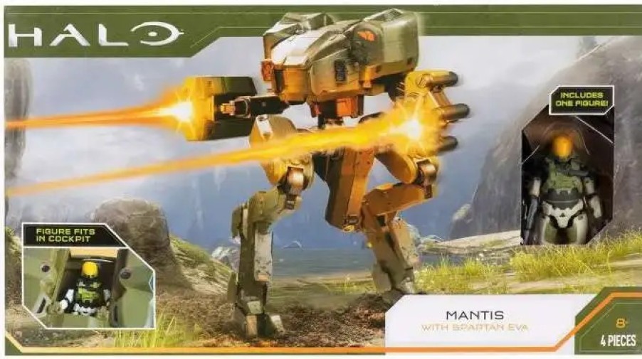 All Brands Jazwares | Halo Mantis Vehicle & Action Figure [With Spartan Eva]