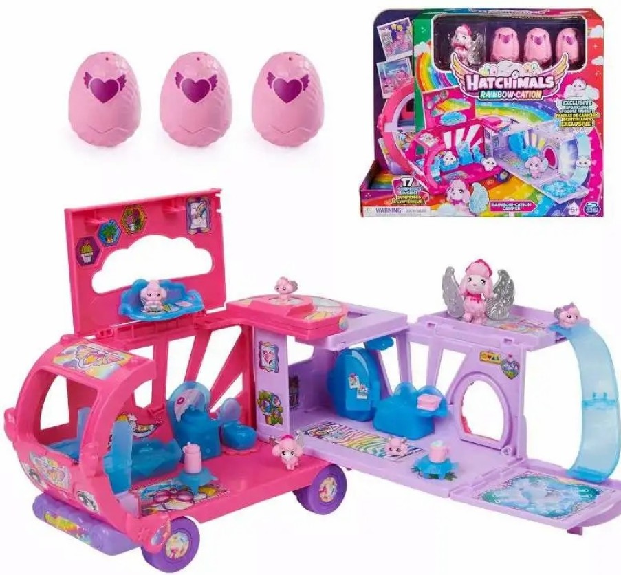 All Brands Spin Master | Hatchimals Rainbow-Cation Camper Playset