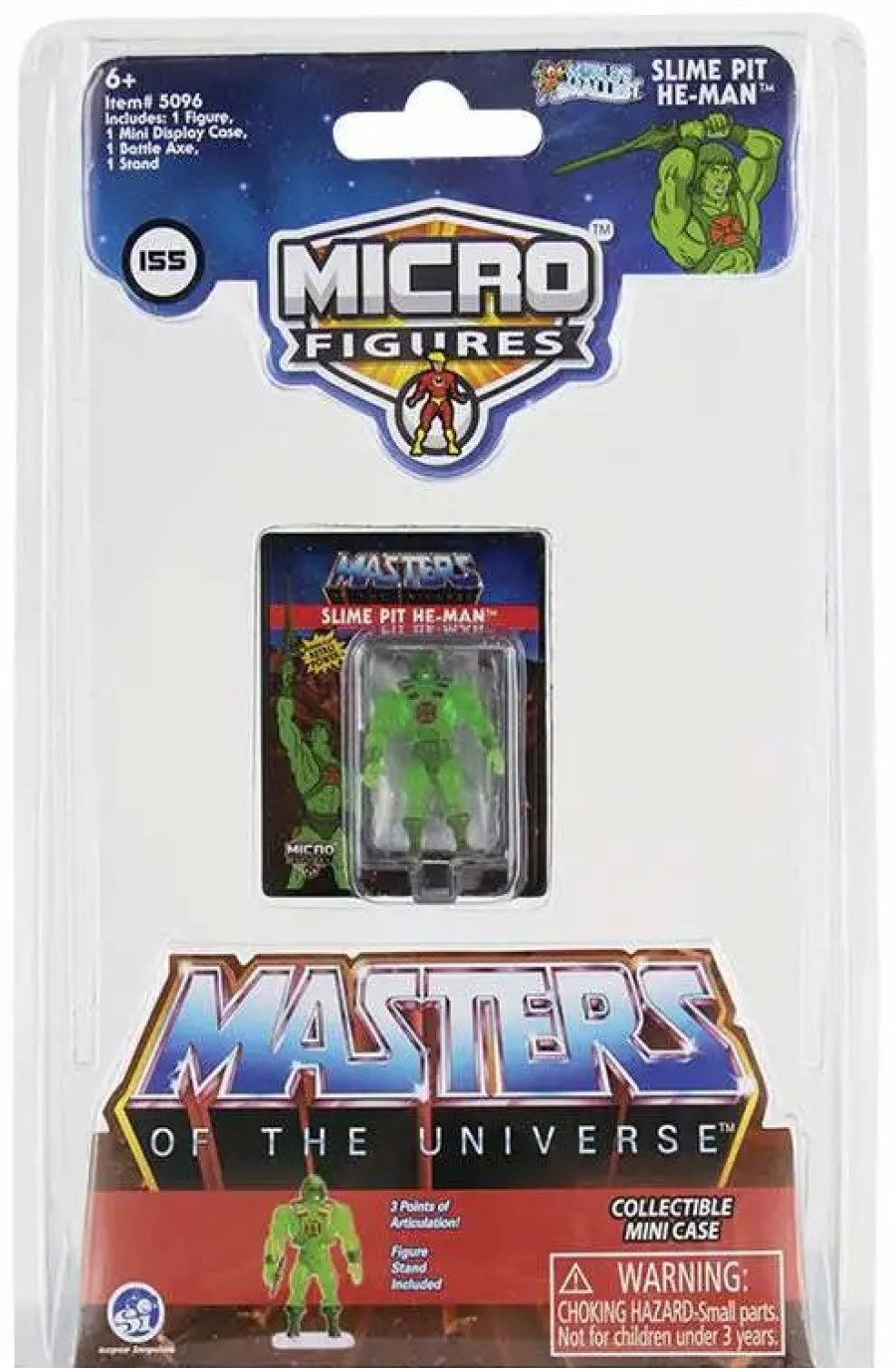 All Brands Super Impulse | World'S Smallest Masters Of The Universe Series 2 Slime Pit He-Man 1.25-Inch Micro Figure