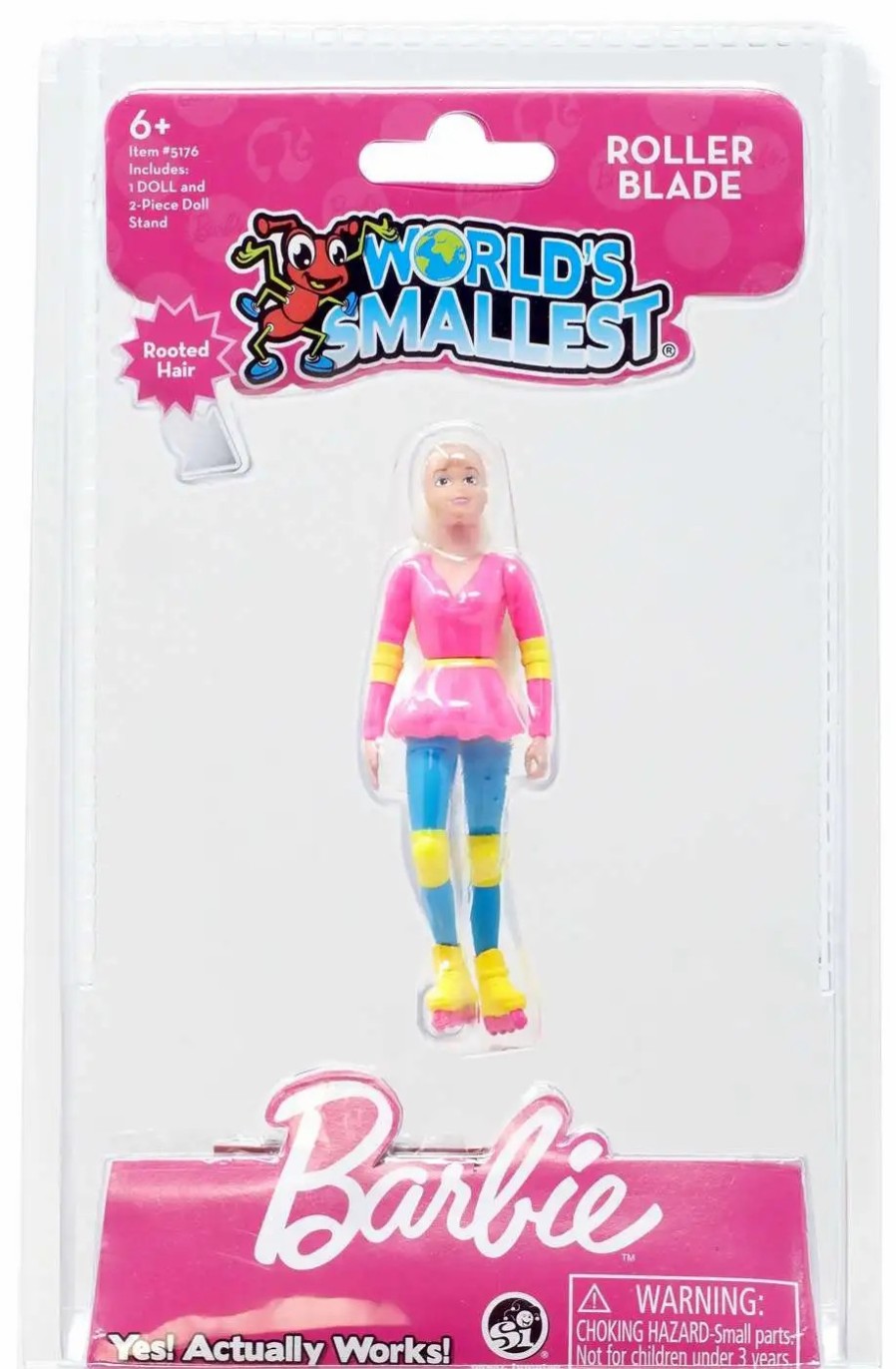 All Brands Super Impulse | Barbie World'S Smallest Roller Blade 3.5-Inch Doll