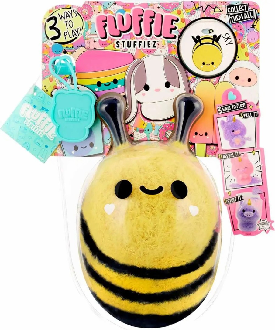 All Brands MGA Entertainment | Fluffie Stuffiez Bee Small Plush