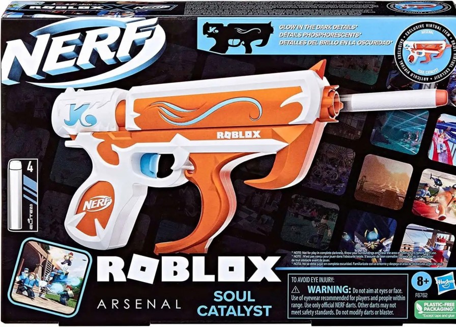 All Brands Hasbro Toys | Nerf Roblox Soul Catalyst Dart Blaster Toy