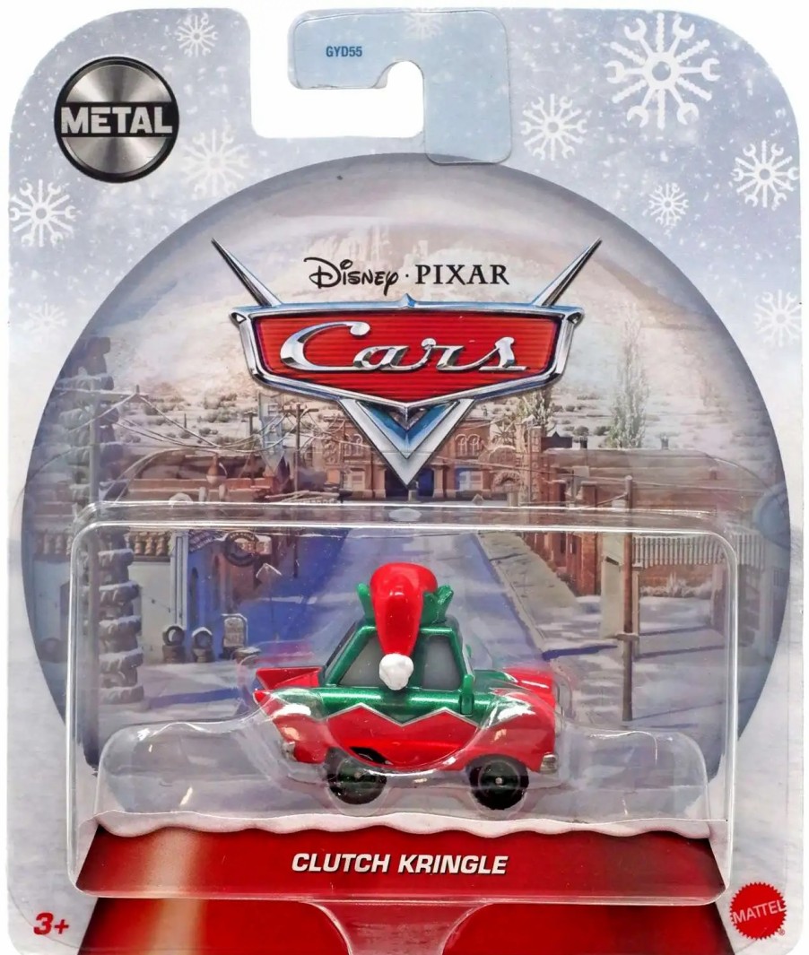 All Brands Mattel Toys | Disney / Pixar Cars Cars Holiday Metal Clutch Kringle Diecast Car