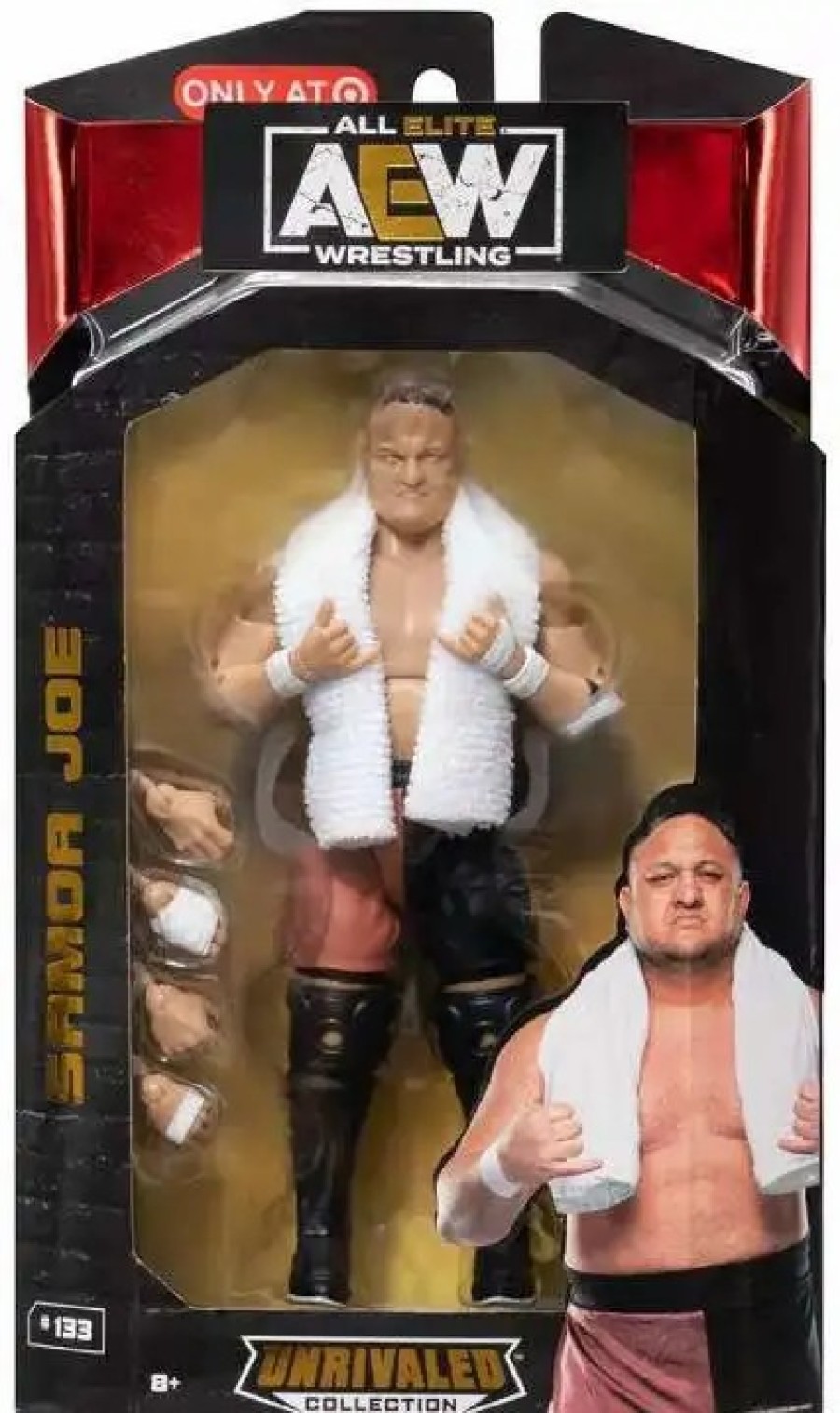 All Brands Jazwares | Aew All Elite Wrestling Unrivaled Collection Samoa Joe Exclusive Action Figure