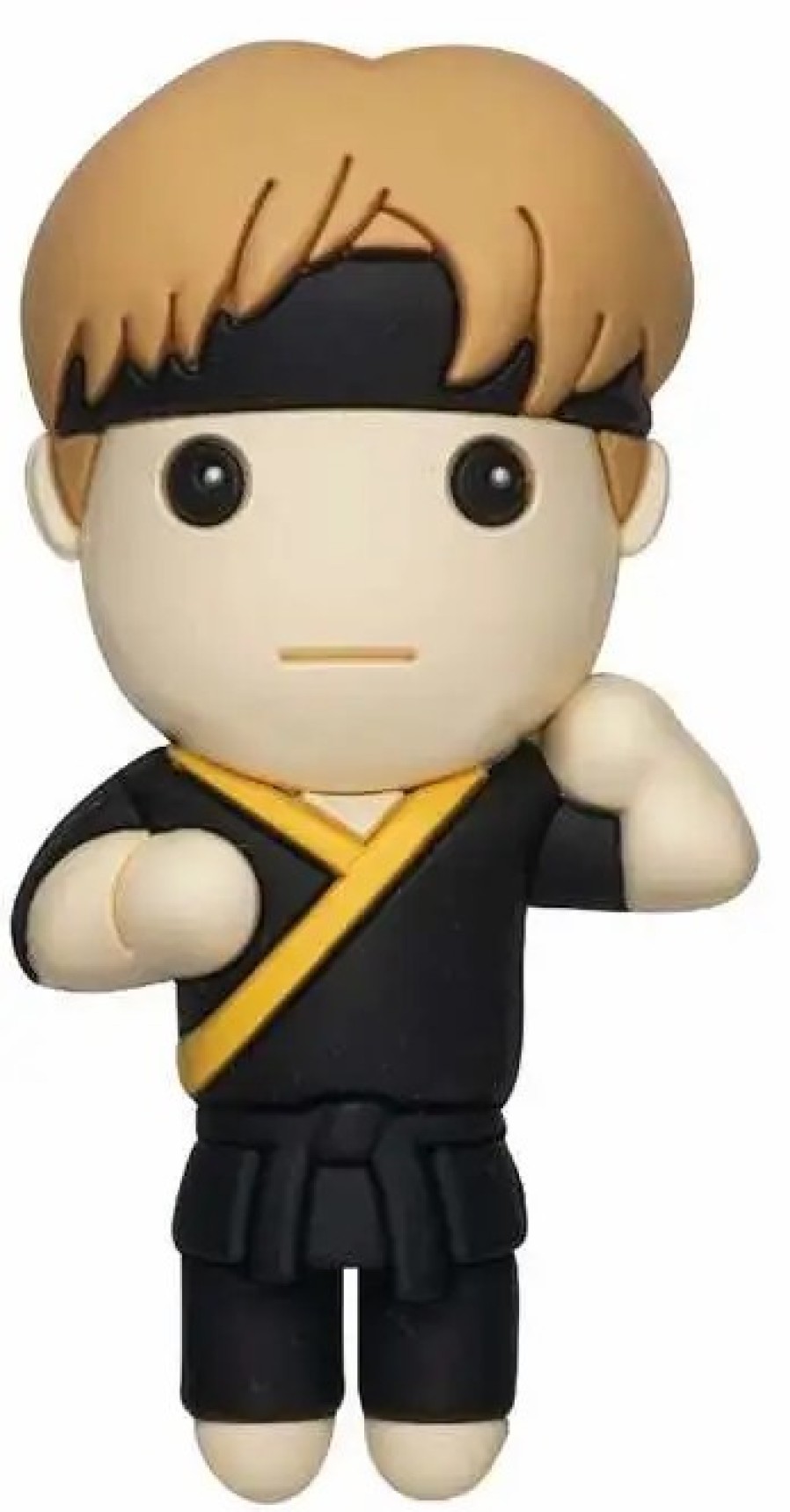 All Brands Monogram | Cobra Kai 3D Figural Bag Clip Series 1 Johnny Lawrence Minifigure [Loose]