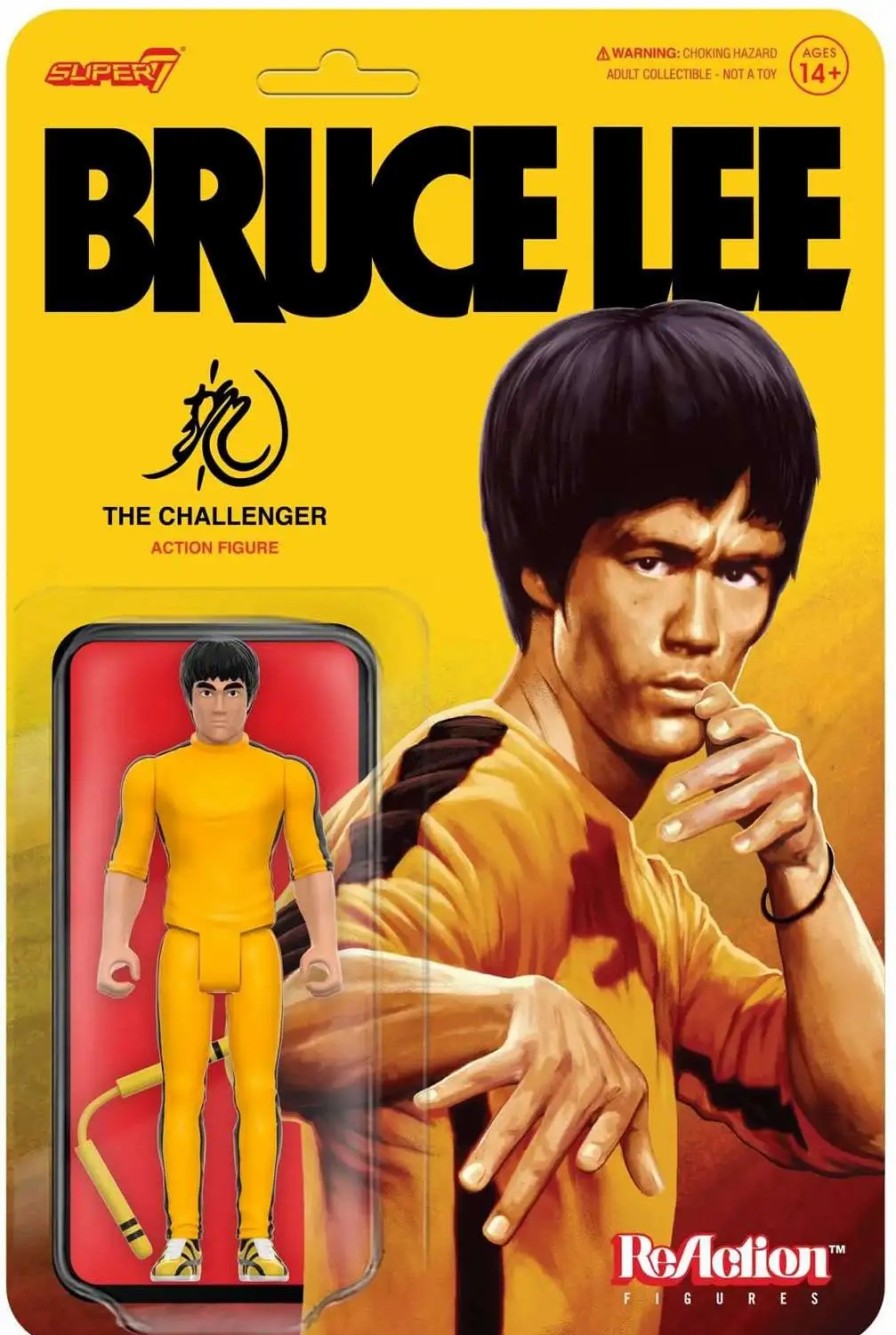 All Brands Super7 | Reaction Bruce Lee Action Figure [The Challenger]